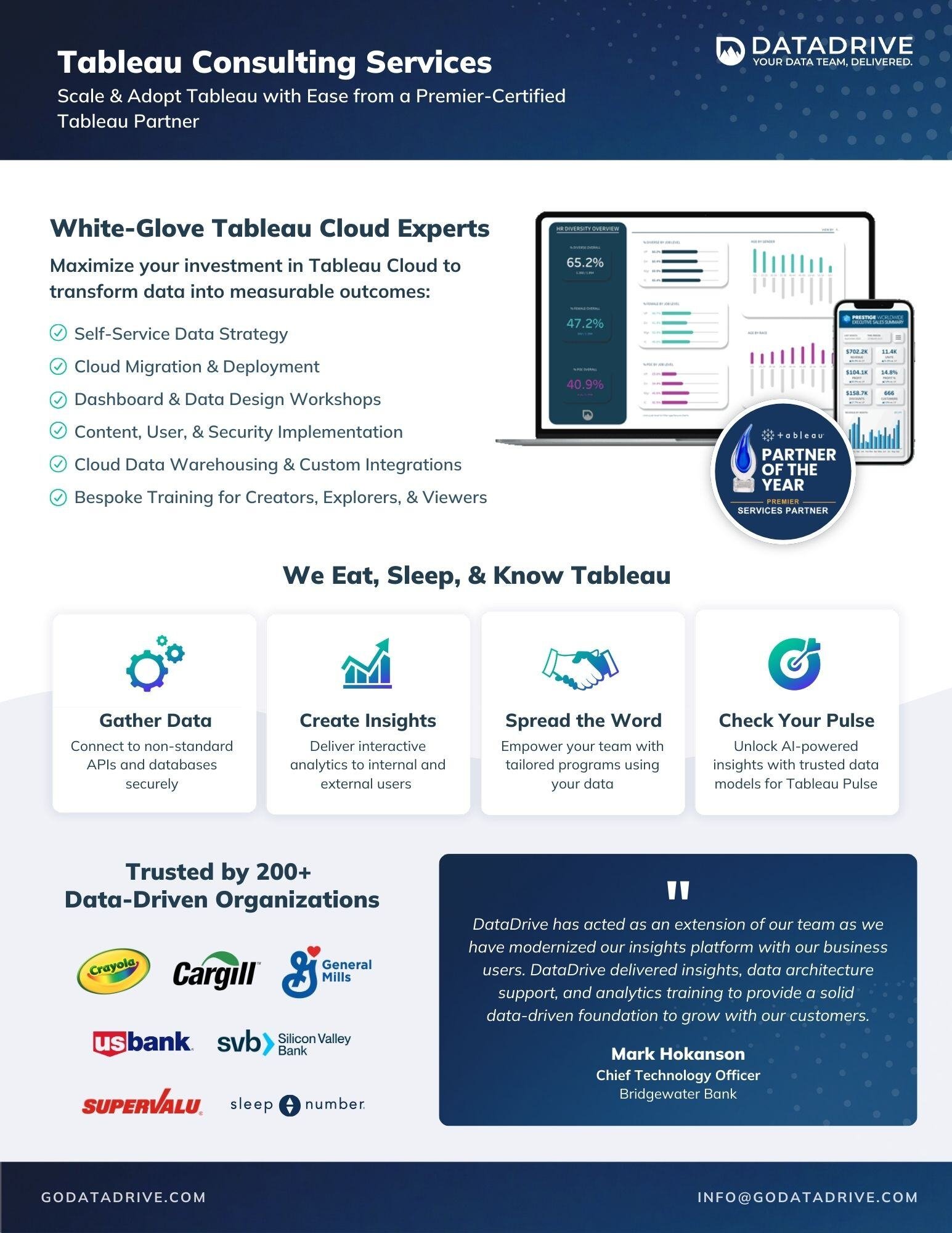 Tableau Consulting Services