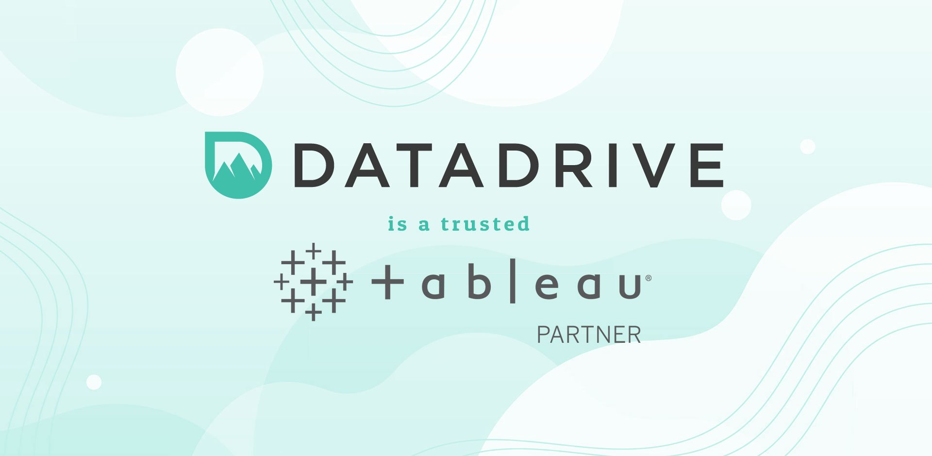 DataDrive is a Tableau Partner