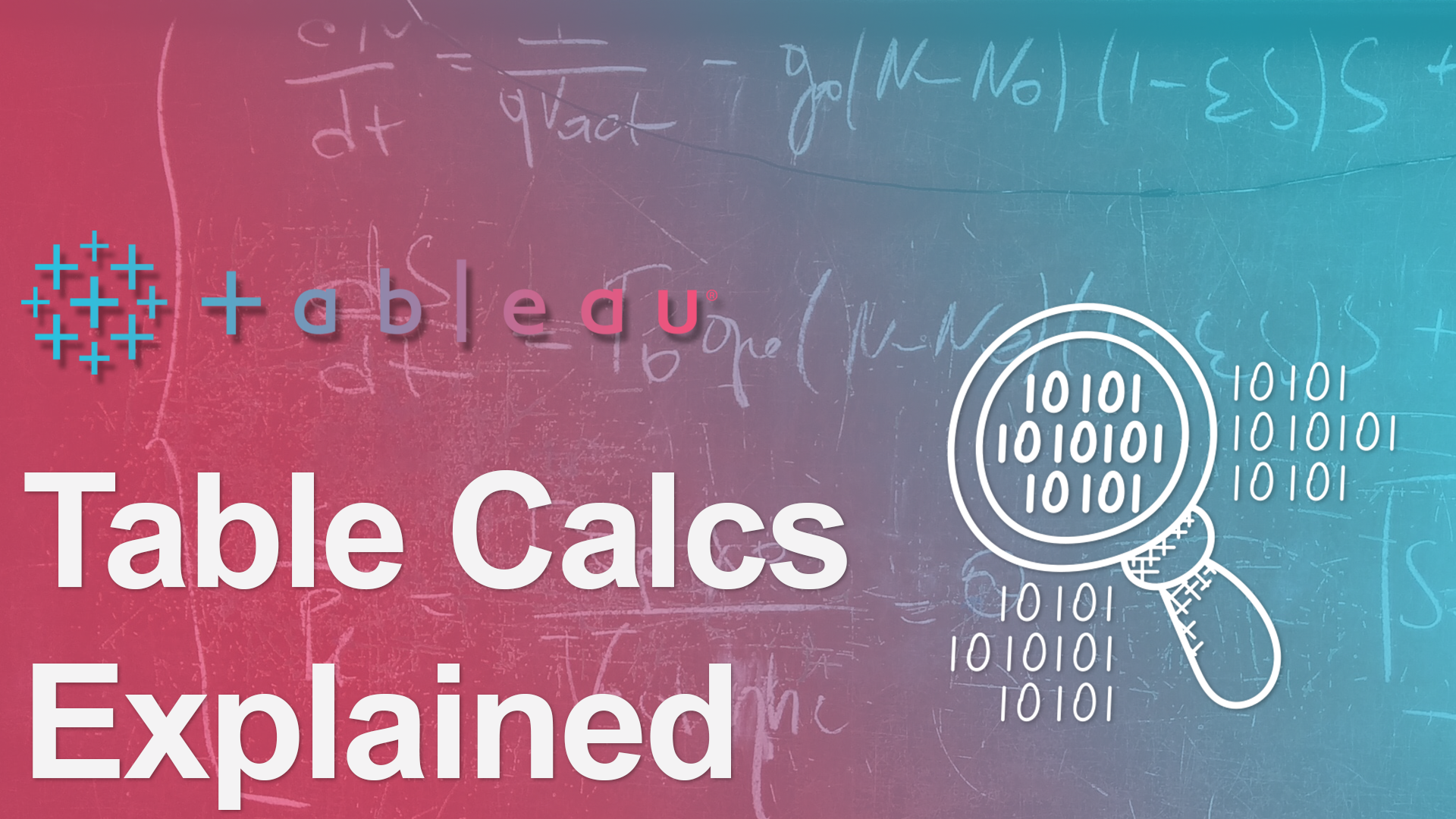 Tableau Table Calculations Explained
