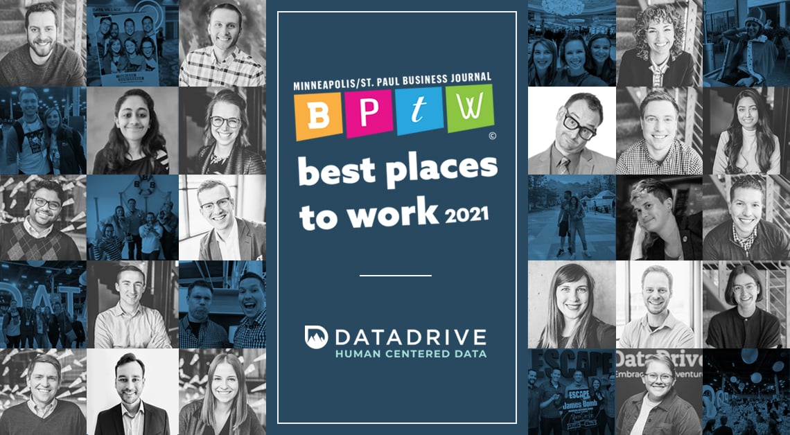 DataDrive Recognized with 2021 Best Places to Work Title