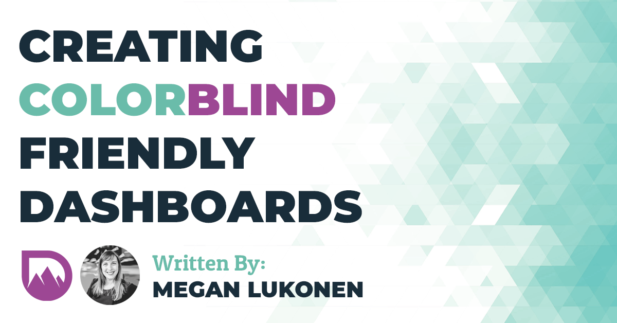 How to Create Colorblind Friendly Dashboards